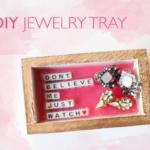 DIY Jewelry Tray