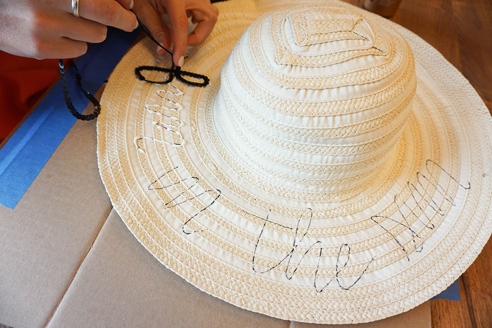 DIY Floppy Hat Tutorial