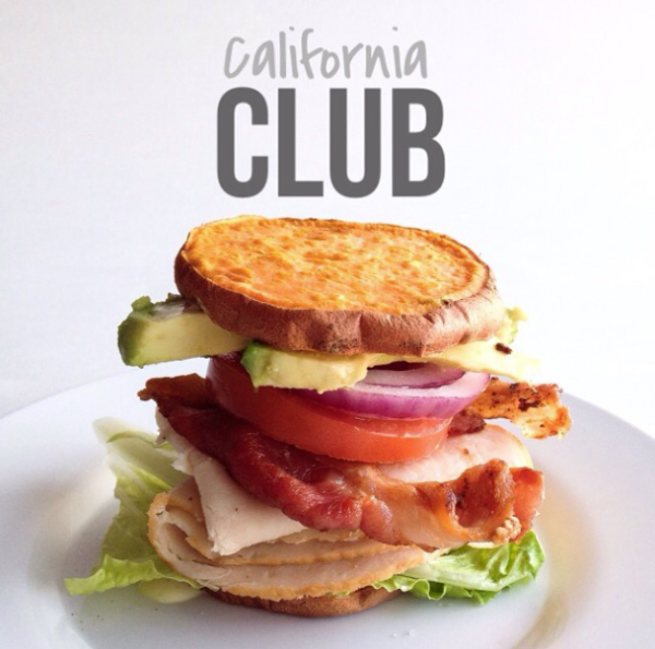Whole30 California Club Sandwich