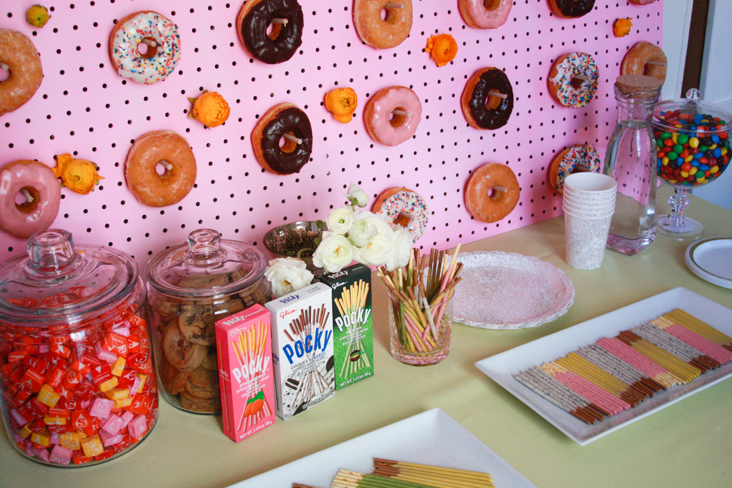 You can't go wrong with a good donut wall DIY!