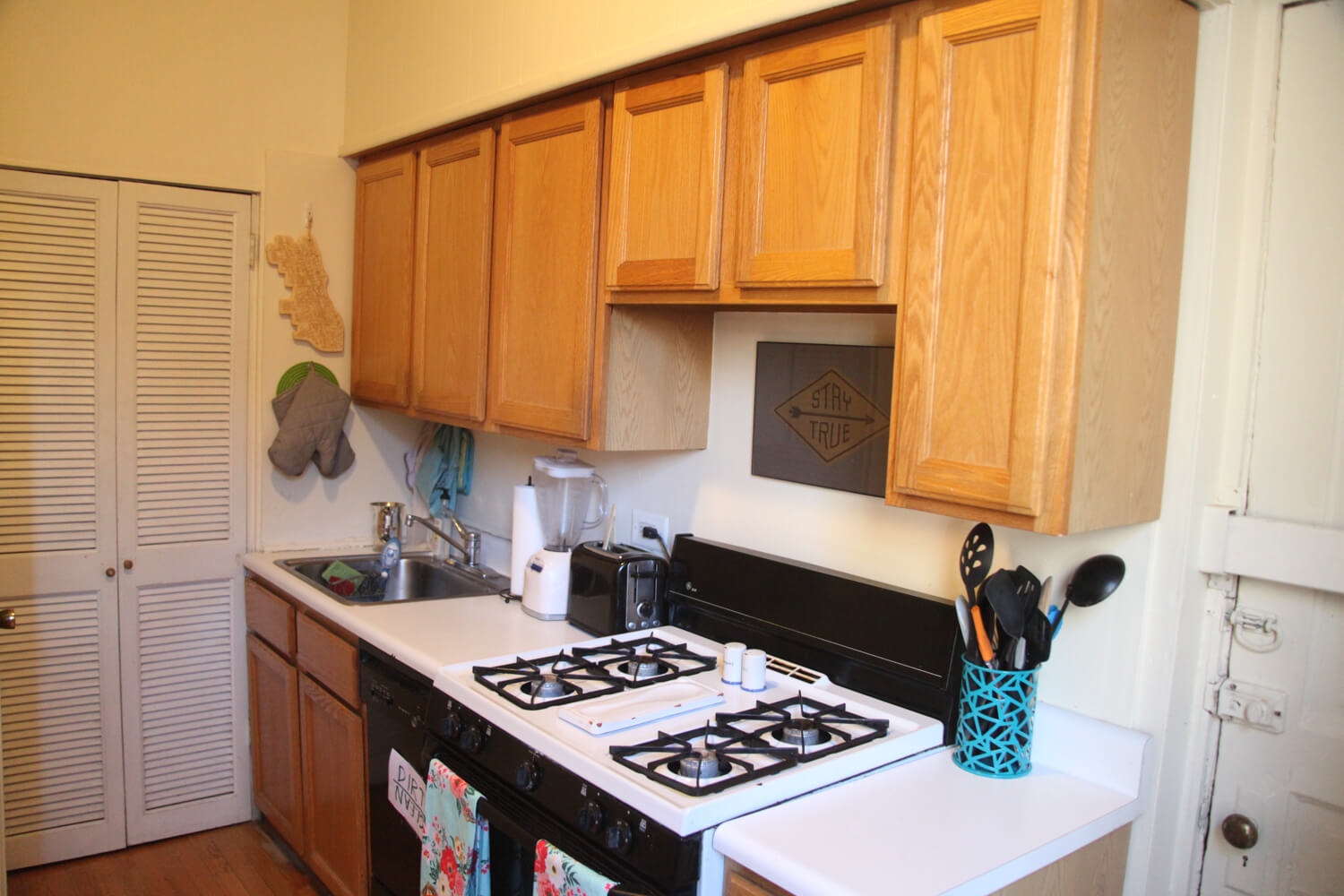 Renovate a rental kitchen