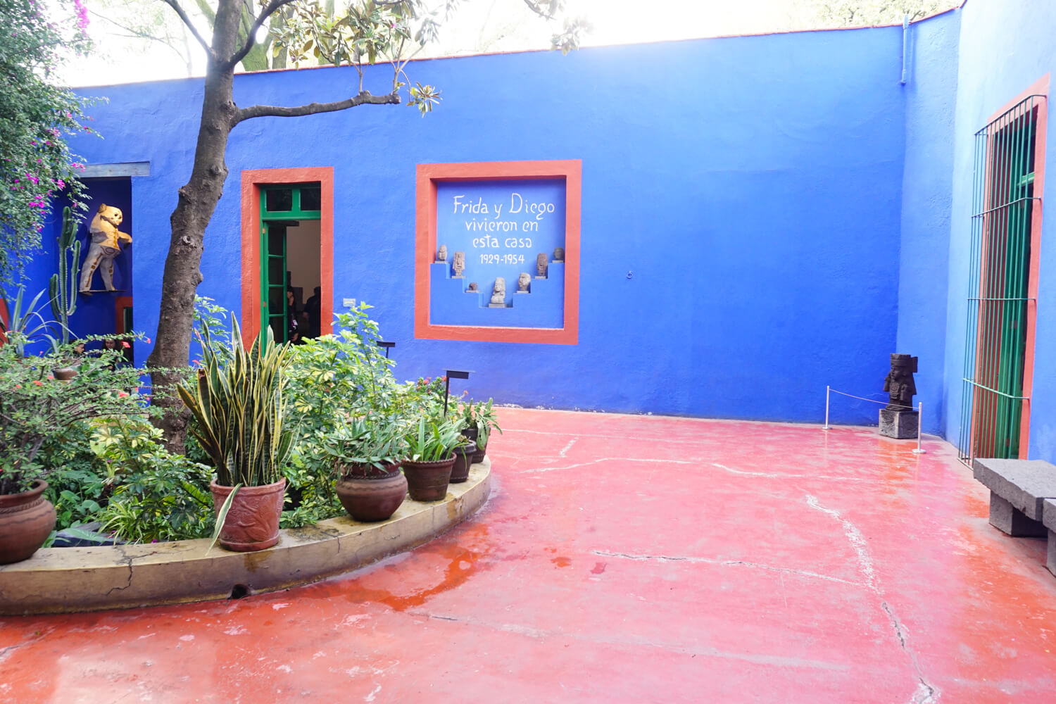 Visiting the Frida Kahlo museum is a MUST in Mexico City