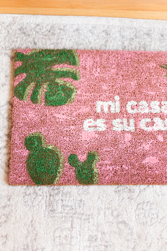 DIY Mi Casa es Su Casa Doormats - Love Always, Audrey blog