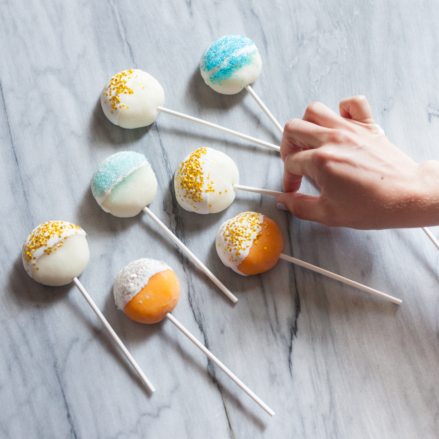 Easy Summer Dessert Idea - Chocolate Covered Mochi Ice Cream on a Stick!