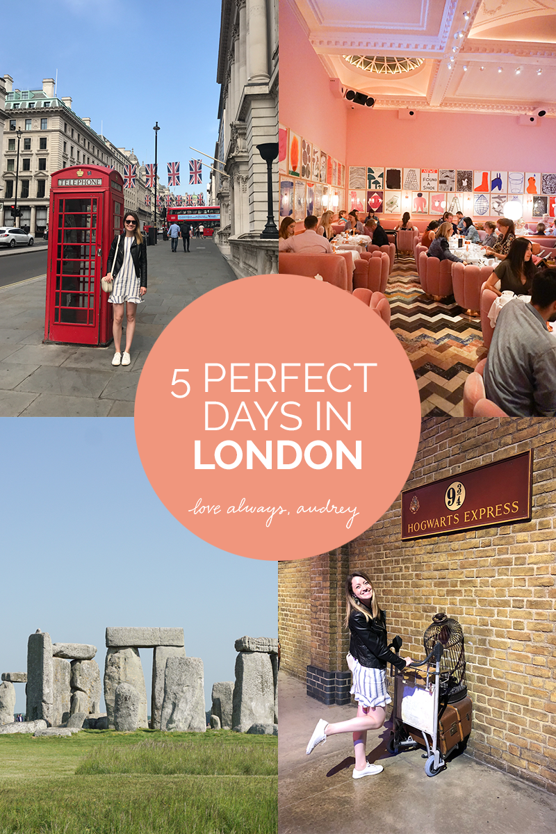 5-day London itinerary, things to do in London
