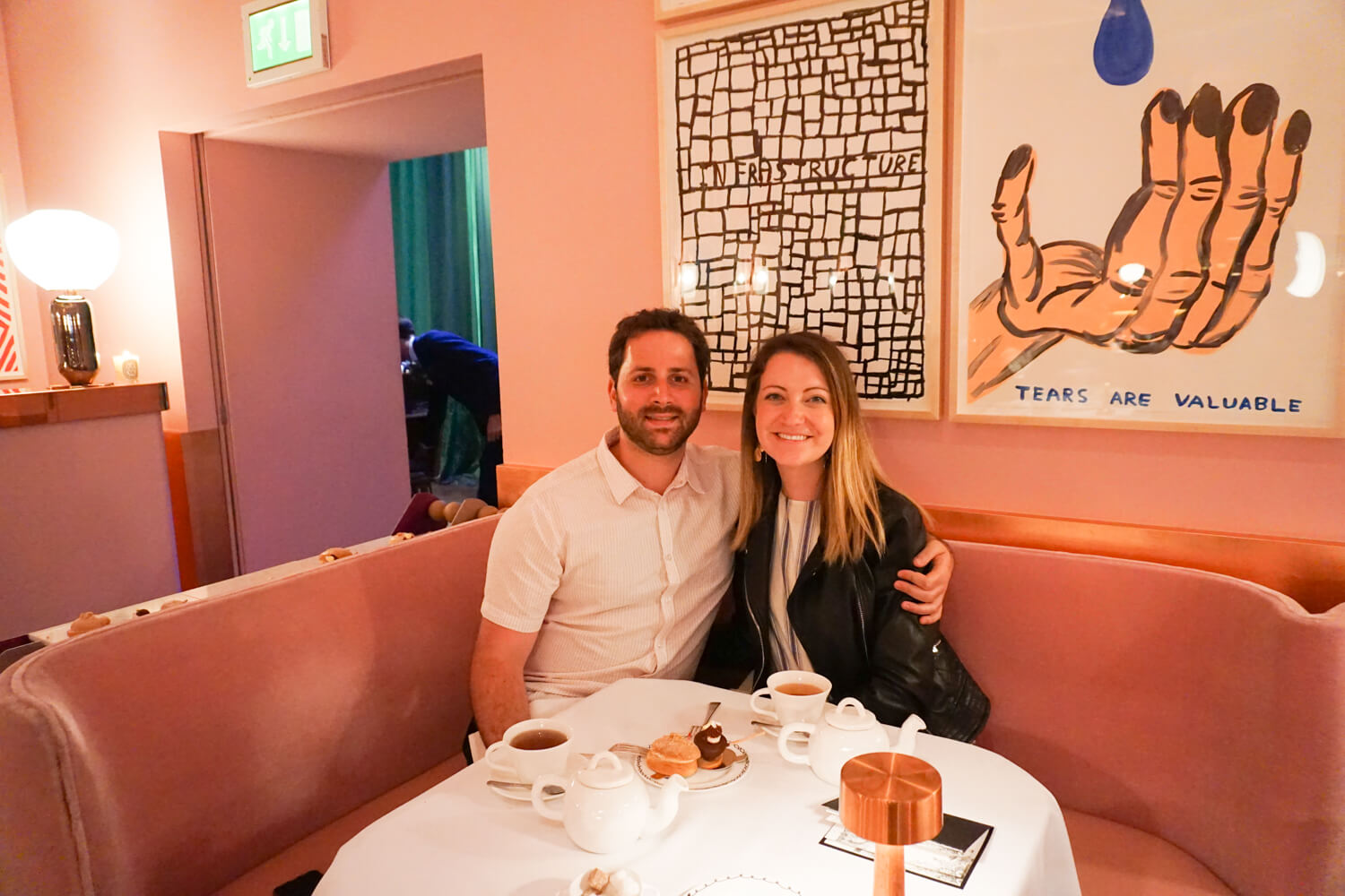 5-Day London Itinerary: Sketch for Afternoon Tea