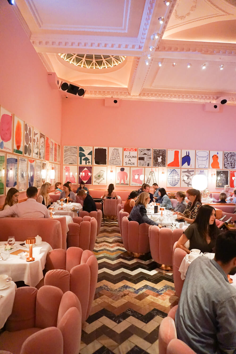 5-Day London Itinerary: Sketch for Afternoon Tea