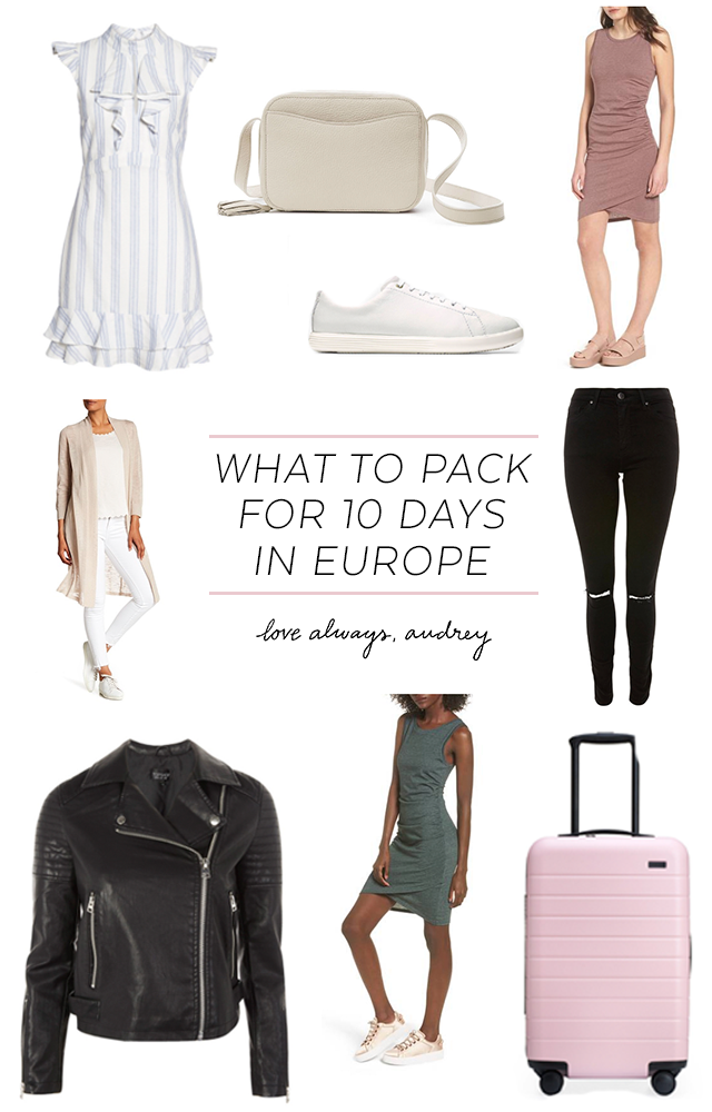 What to Pack for 10 Days in Europe