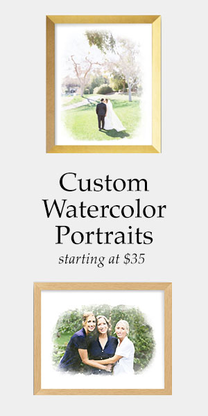 Custom Watercolor Portraits