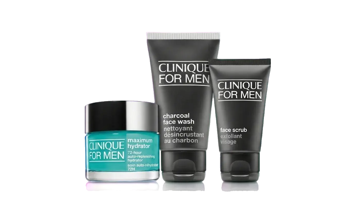 Clinique skincare products for men
