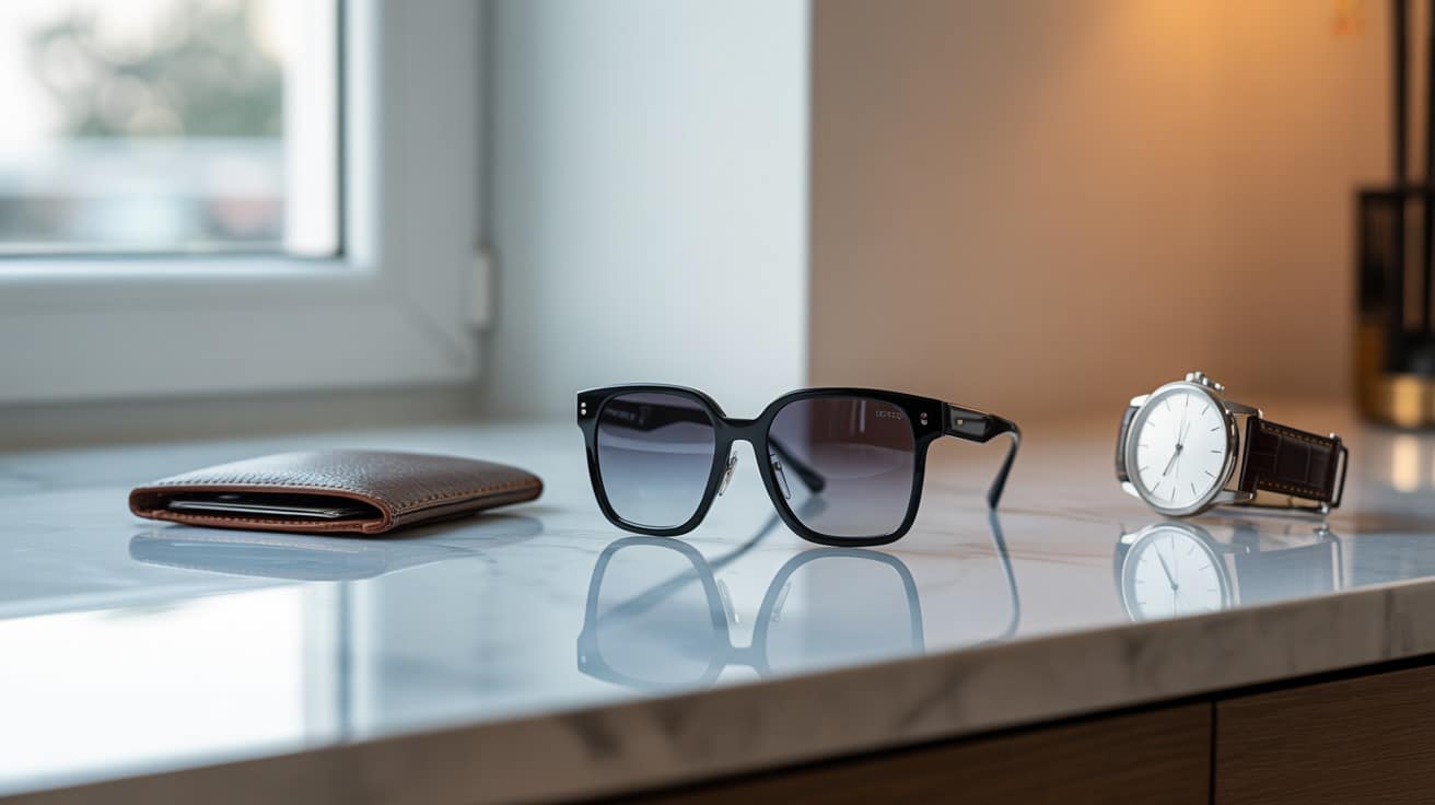 Designer sunglasses stylish gift for groom
