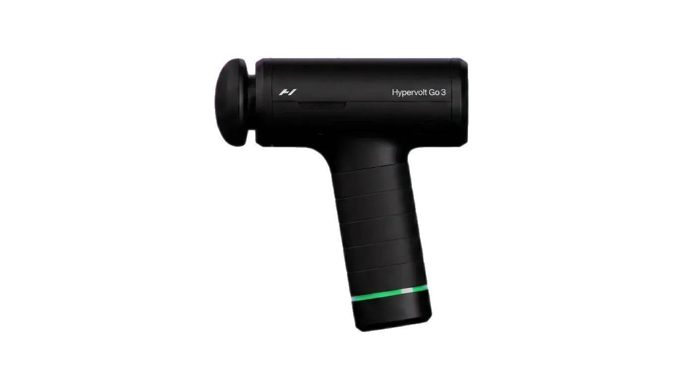 Hypervolt Go 3 massage gun.