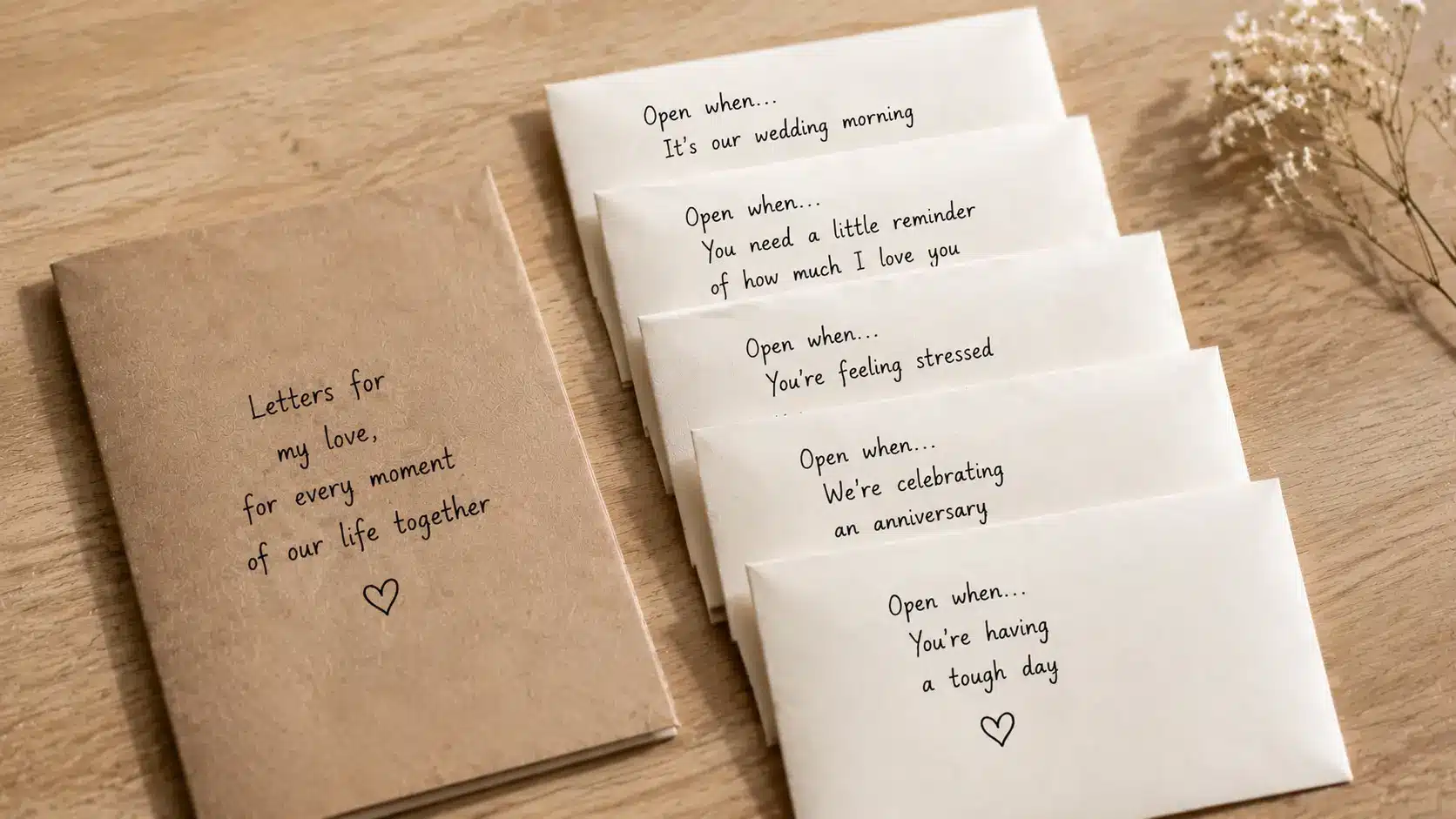 Letters of love and memories