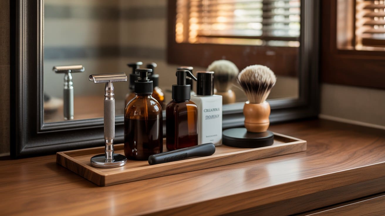 Luxury grooming kit for groom wedding gift
