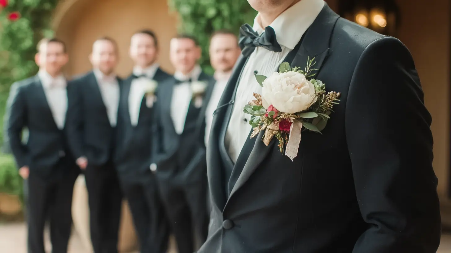 Who Wears a Boutonniere at a Wedding