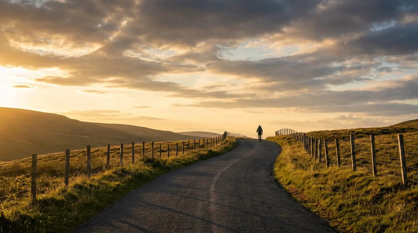 Leading lines in landscape photography