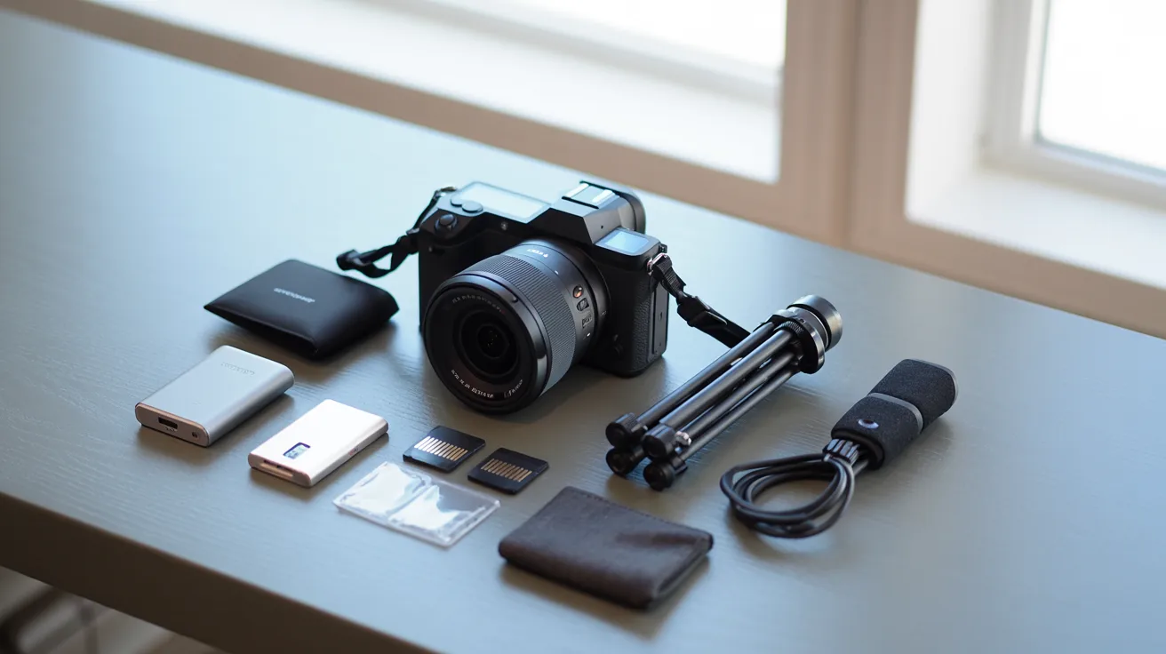 Minimal travel photography gear essentials for easy and compact travel